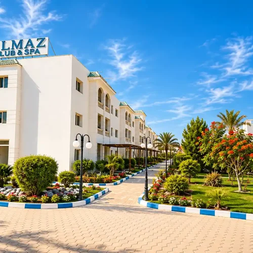 Almaz Club & Spa Garden Courtyard